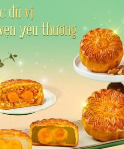 Bánh trung thu givral nhân thập cẩm