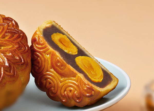 Bánh trung thu givral chocolate đậu phộng